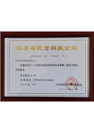 private scientific and technological enterprise in jiangsu province